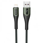 Быстрый заряд для устройств Apple SkyDolphin S01L Lightning кабель 1 м зеленый