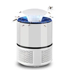 Знищувач комарів USB "Mosquito Trap", біла лампа-пастка проти комах для дому та дачі