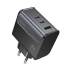 Мережевий зарядний пристрій HOCO CS75A Star Speed PD70W(2C1A) charger midnight чорний