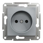 Розетка Schneider Electric ASFORA без заземлення сталь (EPH3000162)