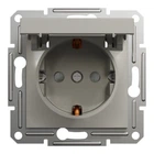 Розетка Schneider Electric ASFORA з кришкою, бронза (EPH3100169)