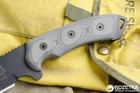 Туристичний ніж TOPS Knives Dart Fixed Blade Knife 5160 Steel DART-002 (2000980420162) - зображення 5