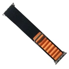 Ремінець для Apple Watch Alpine Loop 42/44/45/49 Black-orange