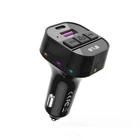 ФМ-модулятор XO BCC17 Smart Bluetooth MP3 A+C Dual Port PD30W Чорний