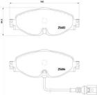 Гальмівні колодки BREMBO P85126 Seat Leon; Volkswagen Golf, T-Roc, Passat, Tiguan, Touran; Audi A3, TT; Skoda Octavia, Kodiaq, Superb, Karoq 8V0698151G, 8V0698151D, 8V0698151B