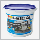 Фасадная силиконовая структурная краска Feidal Struktur Fassad Farbe 5 л