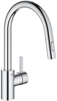 Змішувач для кухні Grohe Via Cosmo, довж.виливу - 223мм, поворотний/витяжний, 1важіль, хром