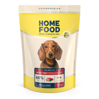 Беззерновой гипоаллергенный сухой корм Home Food для взрослых собак малых пород Утка и индейка