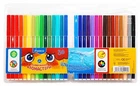 Фломастери "Marco" "Super Washable" 1690-30, 30 кольорів, змиваються водоюФломастери Marco Super Washable: Зроблені на водній ос