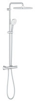 Душевая система с термостатом для настенного монтажа Grohe Tempesta System 250 Cube (26689001)
