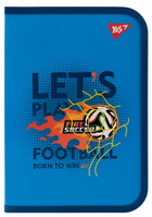 Папка для зошитів В5, на блискавці Football 492205 Yes