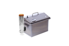 Коптильня SmokeHouse Kit M Original 400х300х320 мм до 4 кг для горячего копчения с термометром и дымогенератором стальной