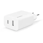 Сетевое зарядное устройство Ttec SmartCharger Duo PD USB-C/USB-A 32Вт White (2SCS24B)