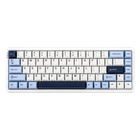 Магнитная игровая клавиатура AJAZZ AK680 MAX HE с подсветкой RGB White\Blue