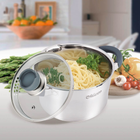 Кастрюля нержавеющая Maestro 200 мм х 3.3 л MR-3507-20 (MR-3507-20)