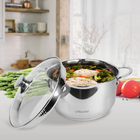 Кастрюля нержавеющая Maestro 180 мм х 2 л MR-3510-18 (MR-3510-18)