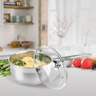 Стійка нержавіюча Maestro 160 мм х 1.4 л MR-3508-16S (MR-3508-16S)