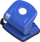 Діркопробивач з лінійкою Buromax 30 аркушів Синій (BM.4038-02)