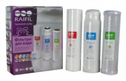 Комплект картриджів 1-2-3 Raifil Coal Trio BOX (хлор)
