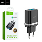 Мережевий зарядний пристрій для телефону USB 18W QC3.0 Hoco