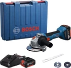 Шліфмашина кутова акумуляторна Bosch Professional GWS 18V-8 125мм 18В 2x4А·год 0-11000об/хв 1.7кг кейс ЗП GAL 18V-40