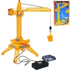 Дитячий баштовий кран на дистанційному керуванні на батарейках "Super Crane"