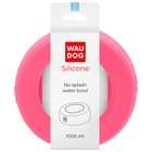 Миска-непроливайка WAUDOG Silicone, 1 л розовый