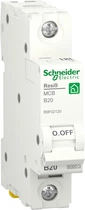 Автоматичний вимикач 1-полюсний Schneider Electric RESI9 1P 20A B 6 kA R9F02120