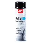 Акрилова аерозольна фарба APP Rally чорний блиск 600мл 210113