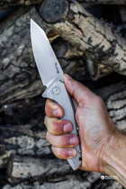 Карманный нож Ruike P135-SF Серый - изображение 9