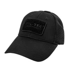 Бейсболка MIL-TEC Net Baseball Cap с сеткой, Black, Універсальний