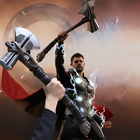 Игрушечный топор Громобой Тор 73 см — Штормбрейкер Мстители Война Бесконечности