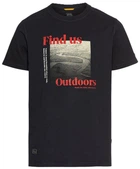 Футболка Camel Active T-Shirt with Print Made of Organic Cotton M Темно-синій (1109-4064478973804)