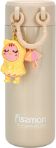Термос Fissman Vacuum Flask 380 мл Бежевый (9861_F)