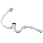 Сифон для ванны Click-Clack с гибкой трубой 32/40/50 Waterstal А-14089
