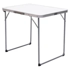 Складной стол 75×55×65 см для пикника МДФ белый Lugi PS-4916