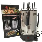 Електрошашличниця Domotec MS-7781 1000W BBQ на 6 шампурів із нержавіючої сталі Чорна 3165
