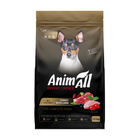 Полнорационный сухой корм AnimAll для взрослых собак малых пород со свежей индейкой и ягненком