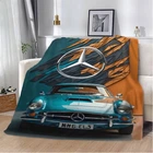Плед 3D Mercedes-Benz 12644 135х160 см