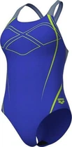 Купальник слитный для женщин Arena GRAPHIC SWIMSUIT SWIM PRO BACK синий, желтый Женщины 36