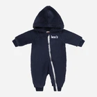 Детский теплый махровый человечек для новорожденных Levi`s 573603081 56 см Синий (1159838216)