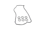 Прокладка клапанної кришки (к-кт) MB (W40/W210/W463/S210) 93-00, ELRING (022.960)
