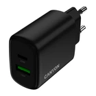 Зарядное устройство Canyon OnCharge 200 20W 1xPD 1xQC EU Black (CNE-CHA200-31)