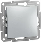 1-клавішний вимикач Schneider Electric Asfora самозажимний алюміній (EPH0100161)