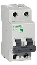 Автоматичний вимикач 2-полюсний Schneider Electric EZ9 2Р 25А Х-КА "С" EZ9F34225