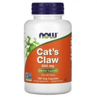 Натуральна добавка Now Foods Cat's Claw 500 мг веганські Капсули