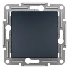 Кнопковий вимикач Schneider Electric Asfora антрацит EPH0700171