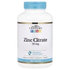 Вітаміни та мінерали 21st Century Zinc Citrate 50 mg, 360 таблеток