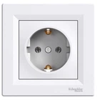 Розетка Schneider Electric Asfora с заземлением белая EPH2900121