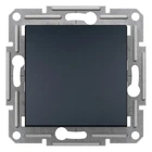 Выключатель одноклавишный Schneider Electric Asfora антрацит EPH0100171